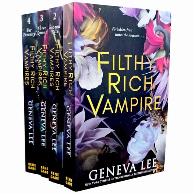 Filthy Rich Vampires Series Complete 4 Book Collection Paranormal Romance Geneva Lee GENEVA LEE Books