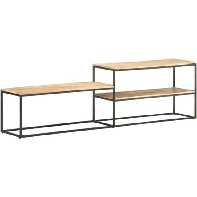VIDAXL TV Cabinet 180x30x50cm Rough Mango Wood Vidaxl 8720286105122