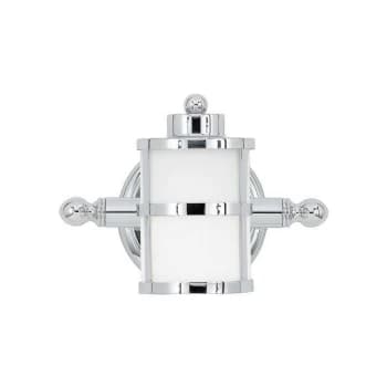 Elstead - Tranquil Bay - 1 Light Bathroom Wall Light Polished Chrome IP44, G9