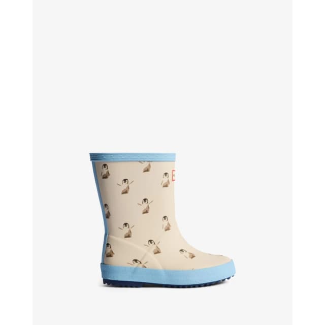 Hunter Unisex Kids Penguin Wellingtons Penguin unisex C12 (30.5)