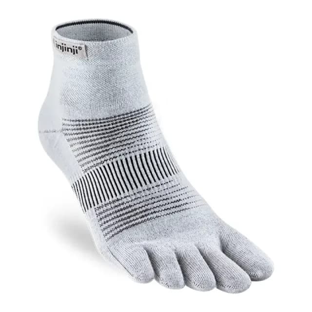 Football Socks Injinji Lightweight Mini-Crew Gris Unisex 37/40