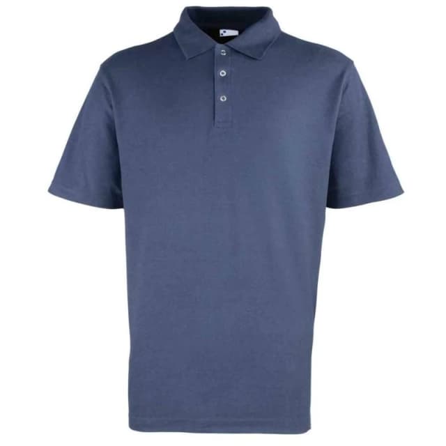 Premier Premier Men Studded Polo Shirt in Navy Size: X-Small Navy XS Male 5063693809294