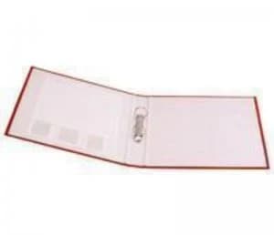 Q Connect Rbndr Pprbkd A4 Red - 10 Pack