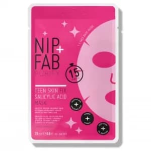 NIP+FAB Teen Skin Fix Salicylic Acid Sheet Mask 25ml