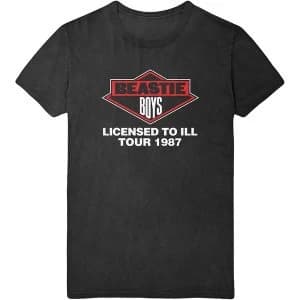 The Beastie Boys - Licenced to III Unisex Large T-Shirt - Black