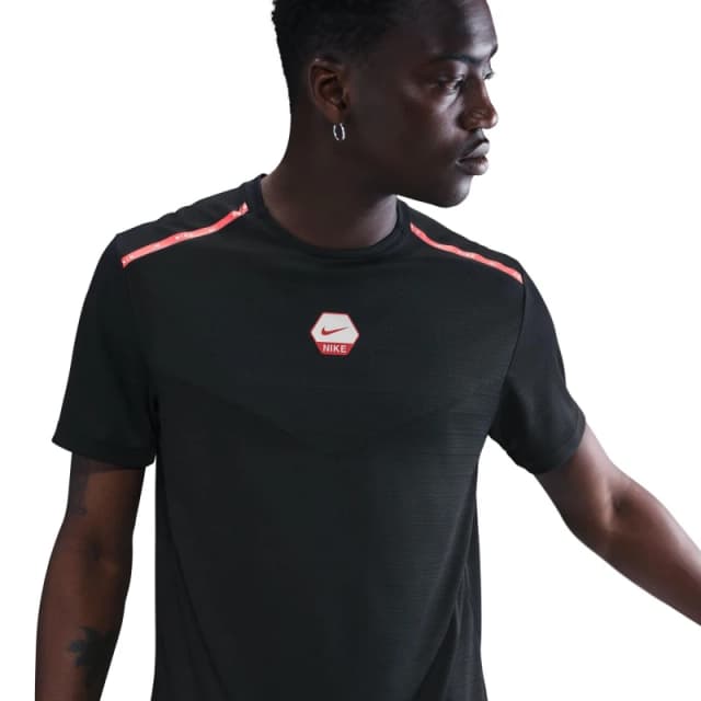 Nike Cs Run Tee Black male XL