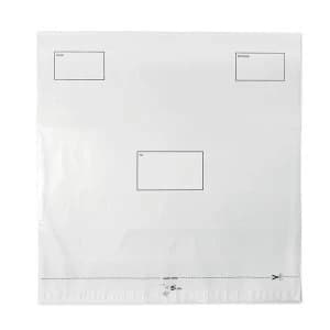 5 Star Elite DX Bags Peel and Seal Waterproof 475x440mm White Pack 100
