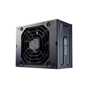 COOLER MASTER V550 SFX Gold 550W PSU 92mm Silent FDB Fan 80 PLUS Gold Fully Modular UK Plug SFX Form Factor SFX to ATX Bracket Included