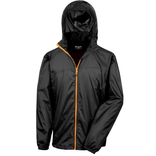 Result Result Men Stowable HDI Quest Jacket in Black Size: X-Small Black XS Male 5063527501691