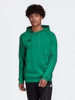 adidas Core 18 Hoodie, Yellow Size M Men