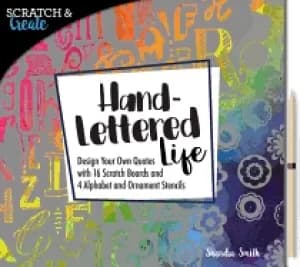 scratch and create hand lettered life design your own quotes with 16 scratc