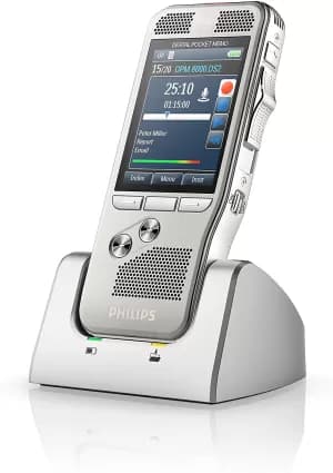 Philips Dpm8000 Pocket Memo With Speechexec Pro Dictate 11