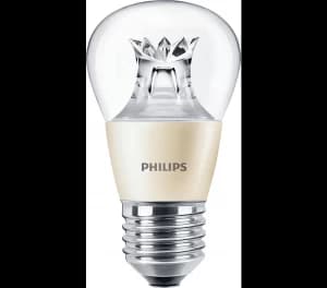 Philips Master 4W ES/E27 Golf Ball Dimmable Very Warm White - 45380300