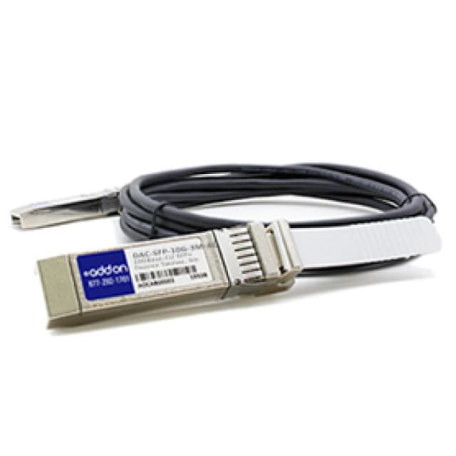 AddOn Networks 3m. 2xSFP+ InfiniBand/fibre optic cable SFP+ Black