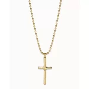 Faith Golden Metal Necklace