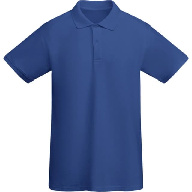 ROLY ROLY Men Prince Short-Sleeved Polo Shirt in Blue Size: Small Blue S Male 5063527537188