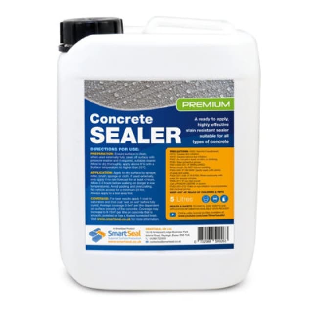 SMARTSEAL Smartseal - Premium Concrete Sealer - (Internal & External) - 5 Litres NS-CJB0-PJQU