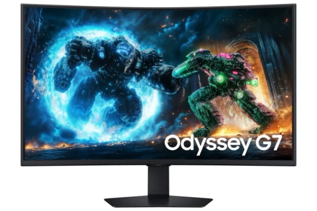 Samsung 37" Odyssey G7 G75F Ultra HD 165Hz Curved Gaming Monitor LS37FG756EUXXU