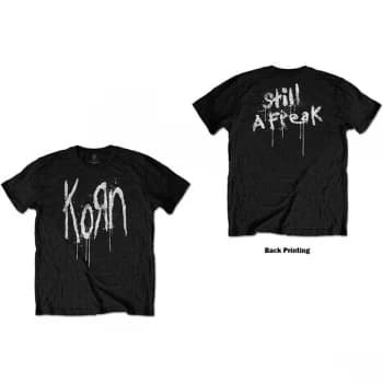 Korn - Still A Freak Unisex Large T-Shirt - Black