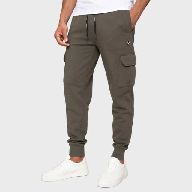 Threadbare Threadbare Men 2 Pack 'Stefan' Cargo Style Joggers in Black Size: Medium Black M Male 7625915005389