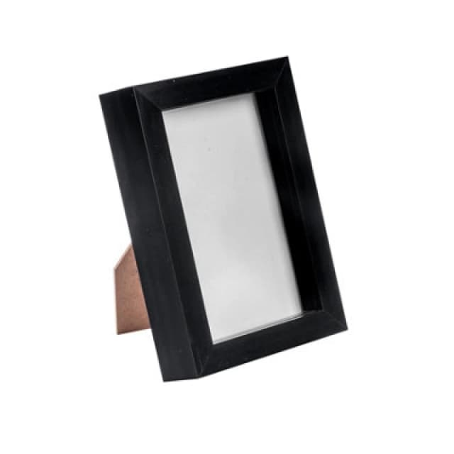 Nicola Spring 4 X 6" Photo Frame - Black - 3D Photo Frame Picture Frame Box Portrait Display Case (17.5 X 12.5Cm)