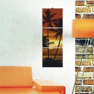 G8 Multicolor Decorative MDF Painting (3 Pieces)