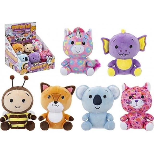 Squishimi 5.5" Sitting Plush Series 7 (Styles Vary) Multi