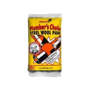 Trollull - TRL771210 Plumber's Choice Steel Wool Pads 200g TRO771210