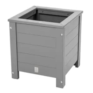 Florenity Grigio Square Planter - Grey