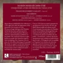 Marin Marais: Cinquieme Livre De Pieces De Viole