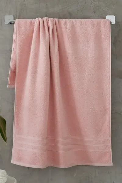 Catherine Lansfield 'Zero Twist' Cotton Bath Sheet Pair Pink