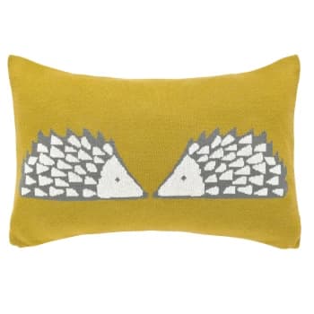 Scion Mustard 'Spike' cushion - cushion