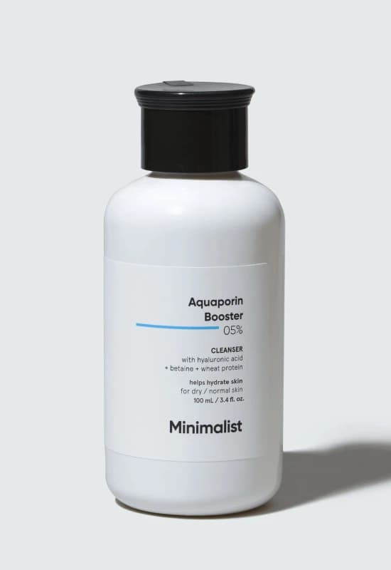 Minimalist Aquaporin Booster 05% Cleanser Clear unisex