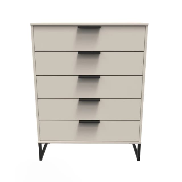Studio Hong Kong 5 Drawer Chest Chest of Drawers Regular Beige 42223790390