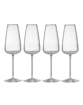 Talismano Flute Glasses Set of Four