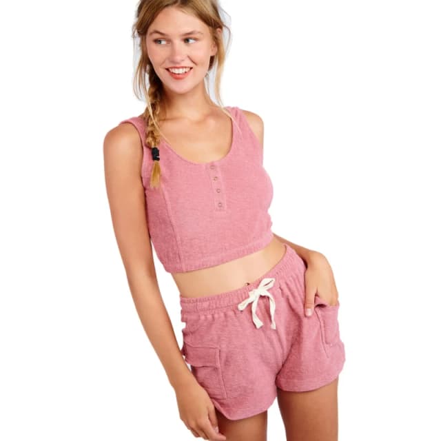 banana moon Womens crop top Banana Moon Cleon Palmas Rose Female M