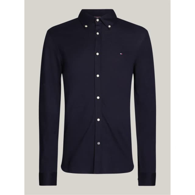 Tommy Hilfiger 1985 KNITTED SF SHIRT Desert Sky male 2XL