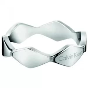 Ladies Calvin Klein Stainless Steel Size N Snake Ring