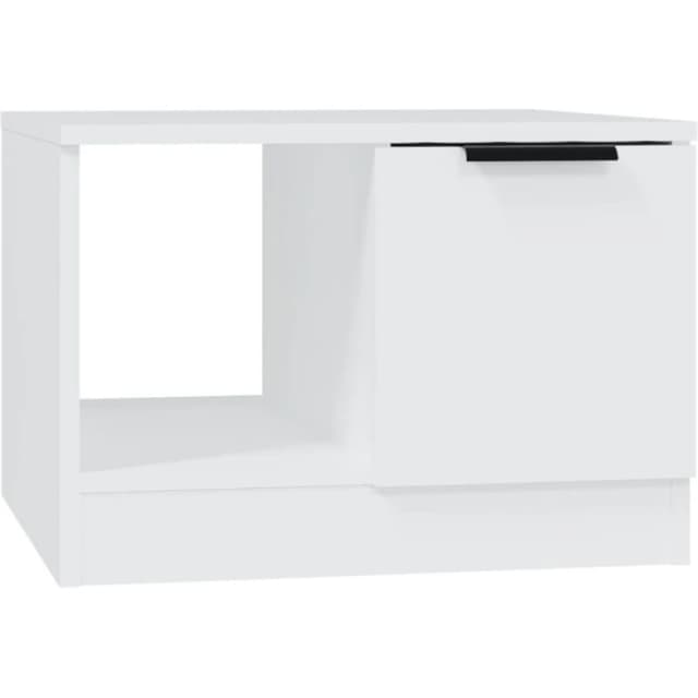 VIDAXL Coffee Table White 50x50x36cm Engineered Wood Vidaxl 8720286965528