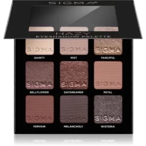 Sigma Beauty Eyeshadow Palette Hazy Eyeshadow Palette 9 g