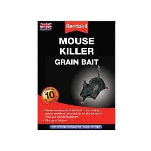 Rentokil Mouse Killer Grain Bait (Sachets 10)