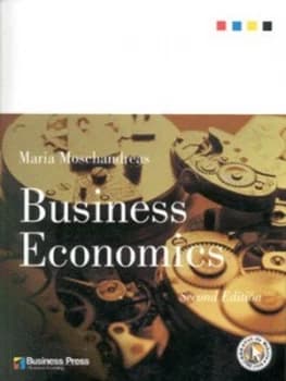 Business Economics by Maria Moschandreas Book
