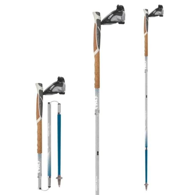 Trail stick TSL Trail Alu 4 Cork Cross Bleu Unisex 105 cm