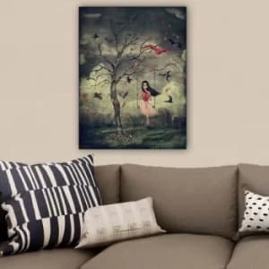 94192444_70100 Multicolor Decorative Canvas Painting