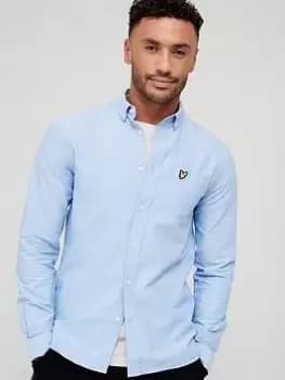 Lyle & Scott Oxford Shirt - Blue Size M Men