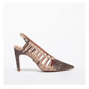 Reiss Daphne Court Shoes - Soft Truffle