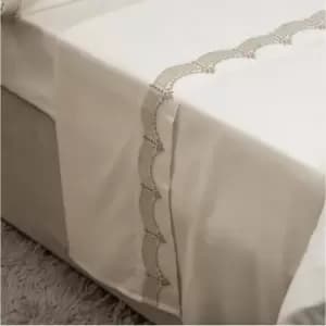 Belledorm - Annaya Flat Sheet (Double) (Gold) - Gold