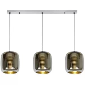 Lucide ERYN - Bar Pendant Light - 3xE27 - Chrome
