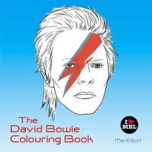 The David Bowie Colouring Book by Mel Elliott Paperback