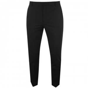 Calvin Klein Calvin Tailored Wool Suit Pants Mens - Black 013